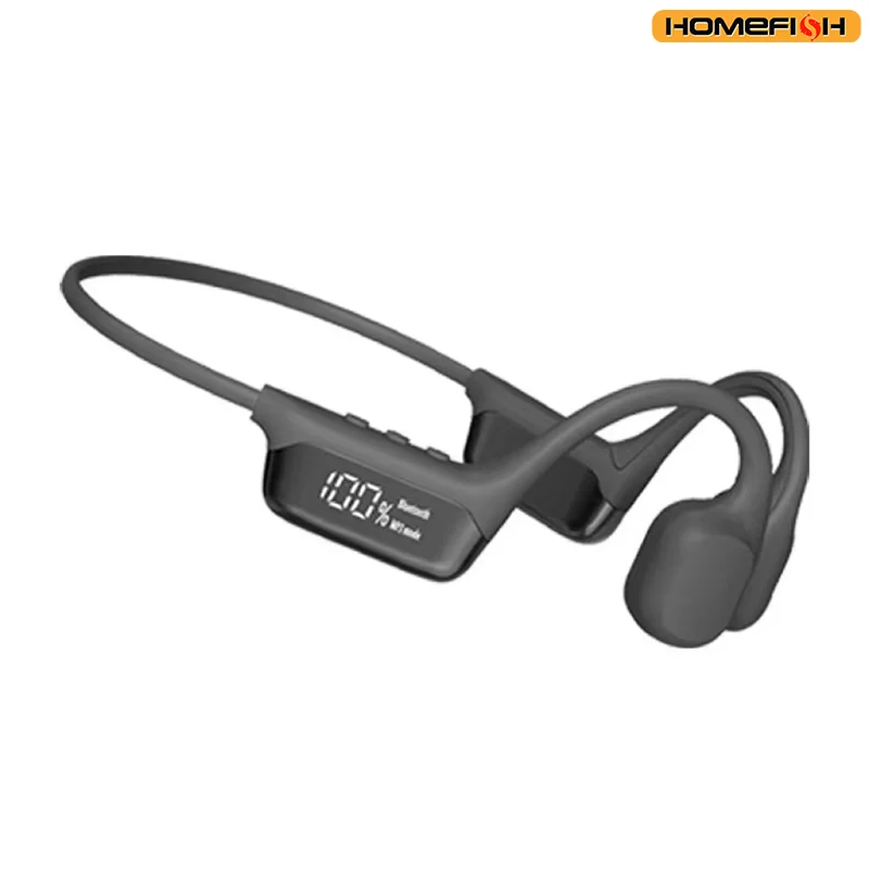 Bone Conduction Running Headphones - Auriculares de Conducción Ósea Impermeables IPX8,