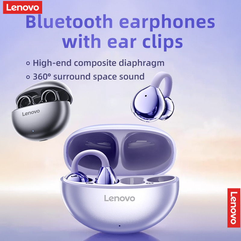 Type C Wired Earphones With Mic - Auriculares inalámbricos Lenovo Bluetooth 5,4 TWS