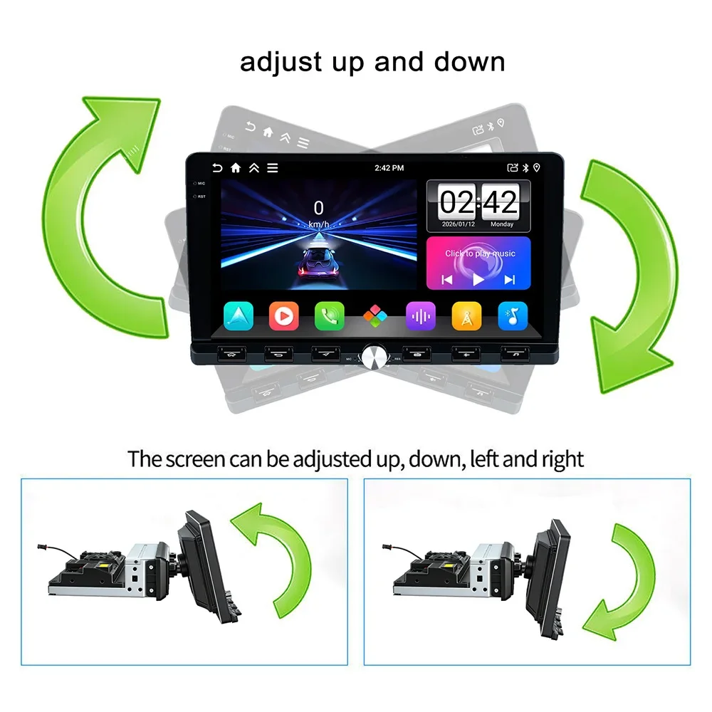 Estéreo para coche Android 1Di - Speakers reseña y precio