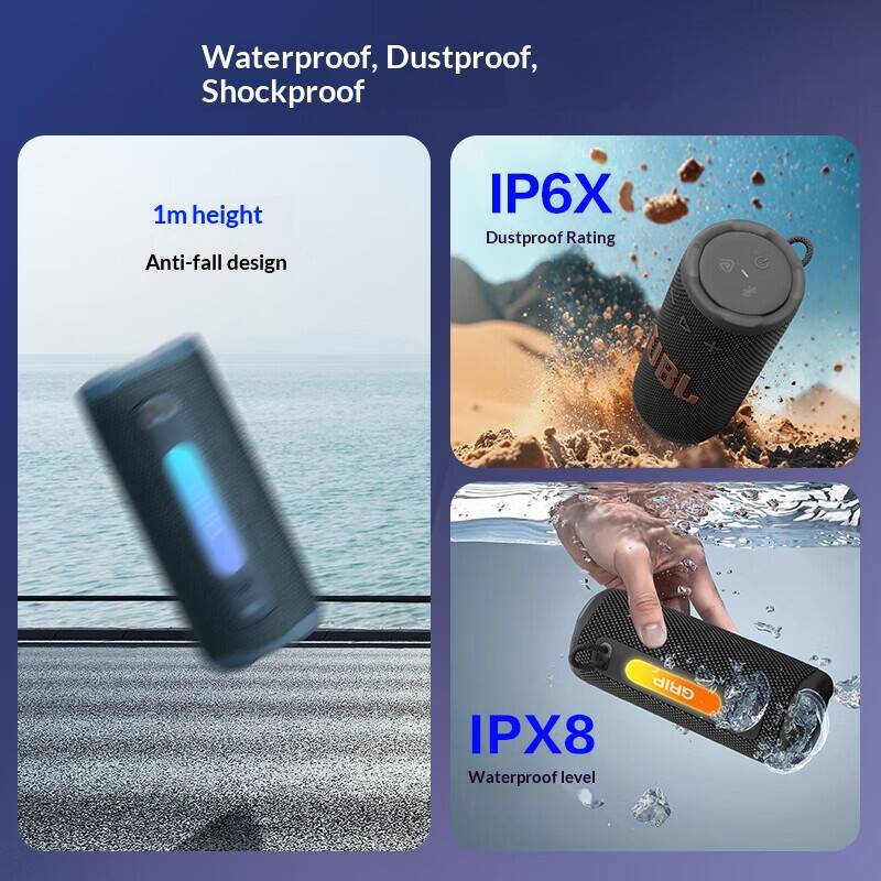 Altavoz Impermeable JBL GRIP I - Portable Bluetooth Speaker Waterproof Ipx7 reseña y precio