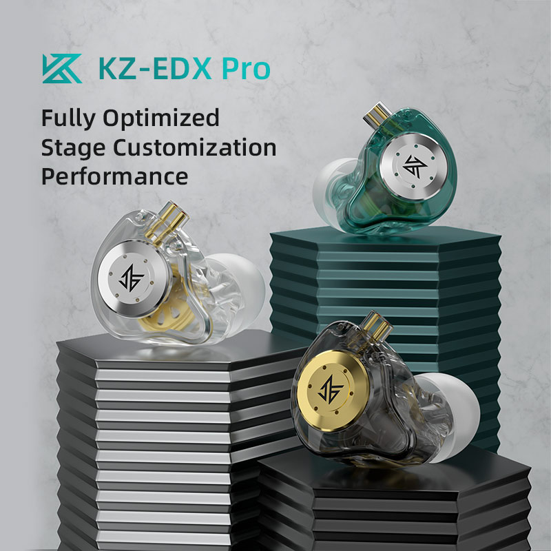 KZ EDX pro Fones de ouvido Bas - In Ear Monitors For Singers reseña y precio