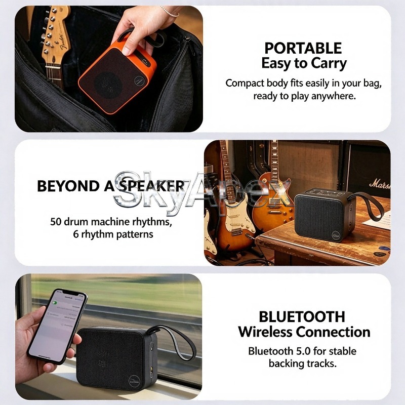 Altavoz portátil para guitarra - Speakers reseña y precio