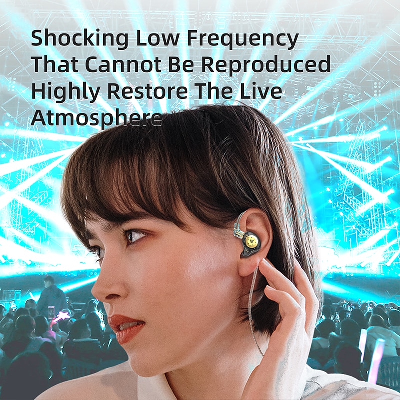 Auriculares KZ EDX PRO dinámic - In Ear Monitors For Singers reseña y precio