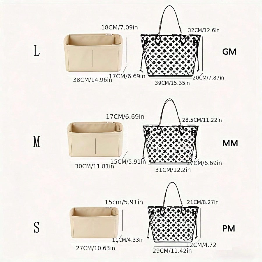 Organizador de bolsos con inse - Laptops reseña y precio