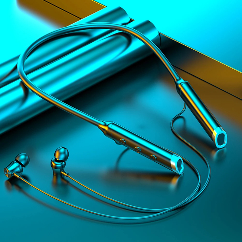 Auriculares inalámbricos con B - Magnetic Neckband Sports Earphones reseña y precio