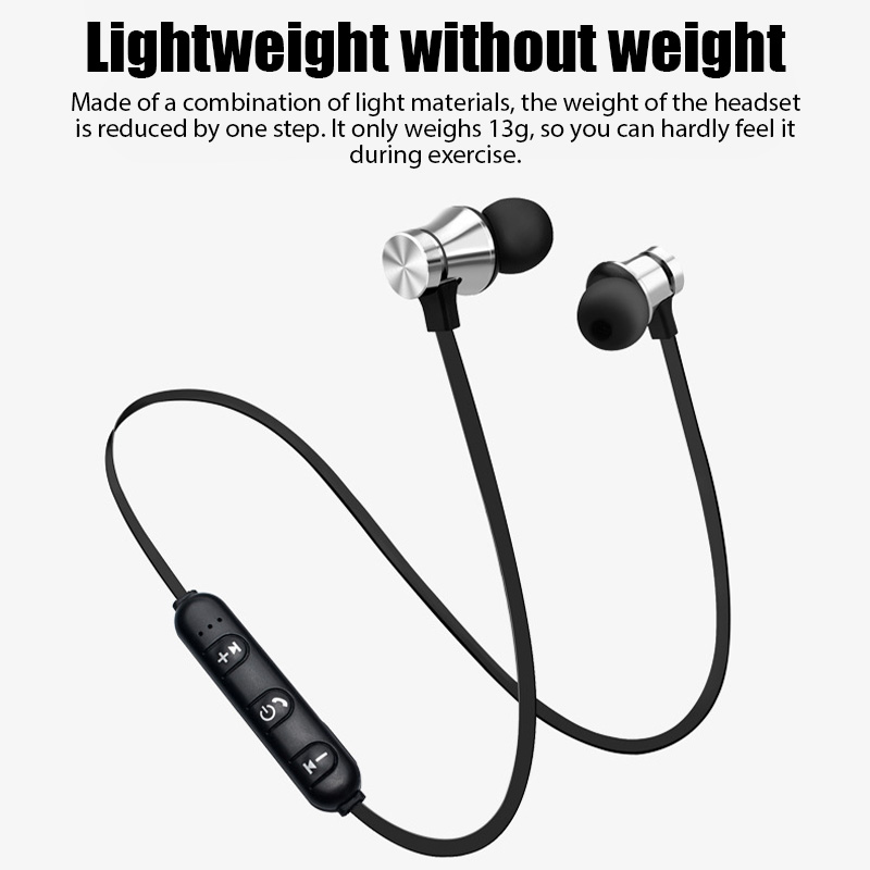 Auriculares inalámbricos XT11  - Magnetic Neckband Sports Earphones reseña y precio