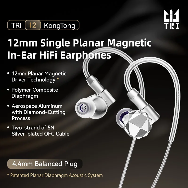 Auriculares KBEAR TRI KongTong - Planar Magnetic Iem Earphones reseña y precio